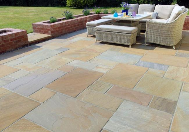 Elevating Your Landscape with the Timeless Beauty of Indian Sandstone Paving